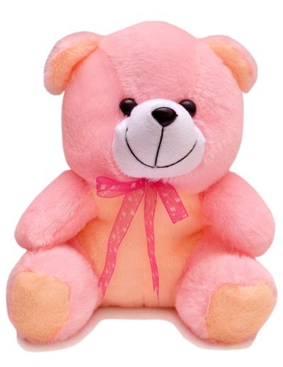 Babique Teddy Bear Plush Soft Toy Cute Kids Birthday Animal Baby Boys & Girls 25 cm - Assorted