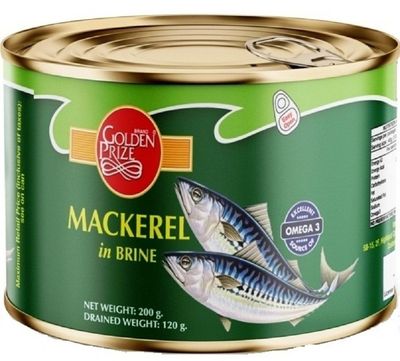 Golden Prize Mackerel In Brine