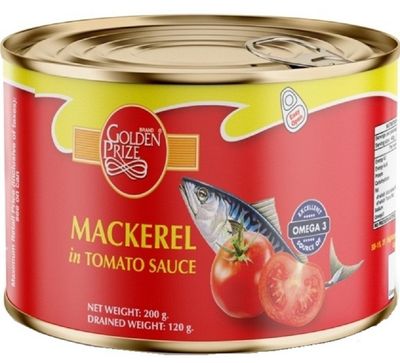 Golden Prize Mackerel In Tomato Sauce