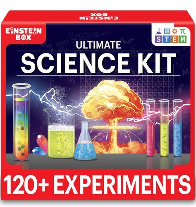 Einstein Box Ultimate Science Kit For Boys And Girls Ages 6-8-12-14 Years