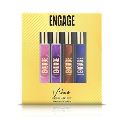 Engage Vibes Perfume Spray Set For Men & Women