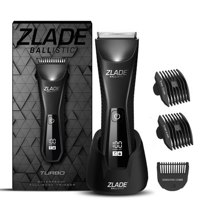 Zlade Ballistic TURBO 3.0 Full-Body Manscaping Trimmer for Men