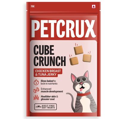 Petcrux Chicken Breast Jerkey With Tuna Cat Treats