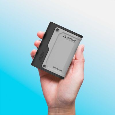 Stuffcool Mega Ii 30W Mini 10000Mah Powerbank For Super Fast Chargingpixels Iphones - Grey