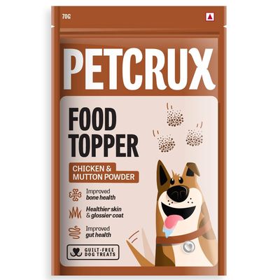 Petcrux Nutrition Food Topper Chicken & Mutton Improved Skin & Coat