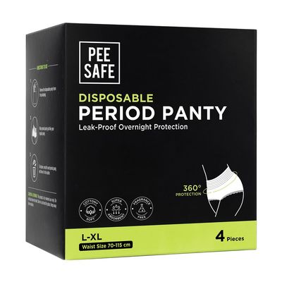 Pee Safe Disposable Period Panty | L-XL