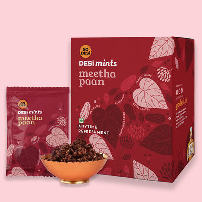 Meetha Paan, 12 Pcs | Mouth Freshener | by GO DESi