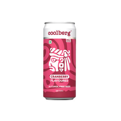 Coolberg Cranberry Non Alcoholic Beer Can