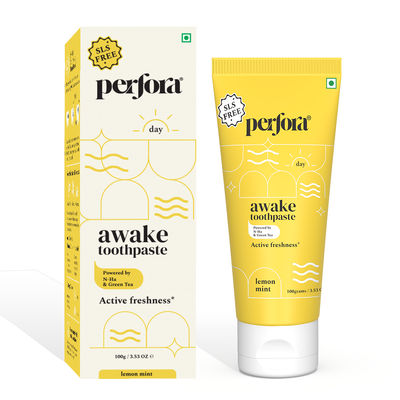 Perfora Awake Toothpaste For Active Freshness and Cavity Protection - Lemon Mint