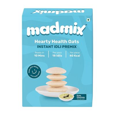 Madmix Oats Idli With Free Chutney