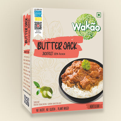 Wakao Butter Jack | Rich & Creamy Jackfruit Delight | Ready to Eat | Zero Preservatives