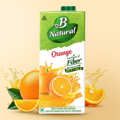 B Natural OrangeFruit Juice