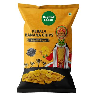 Beyond Snack Kerala Banana Chips - Salt & Black Pepper