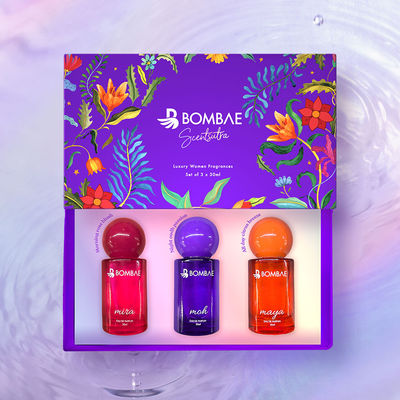 Bombae Women Scentsutra Luxury Perfume Gift Set | Perfect Gift for Women