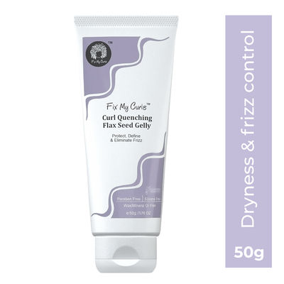 Fix My Curls Curl Quenching Hair Gelly|For Curly, Wavy, Frizzy Hair | Silicone Free Hair Gel