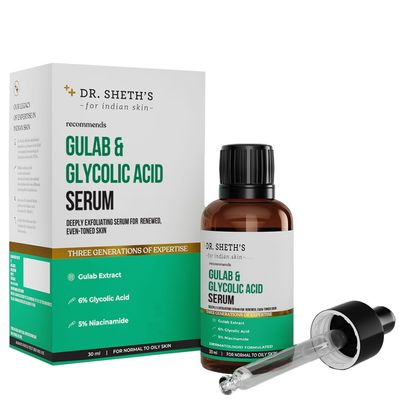 Dr. Sheth’s Gulab & Glycolic Acid Serum