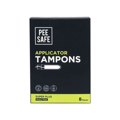 Pee Safe Applicator Tampons Super Plus - Pack Of 8