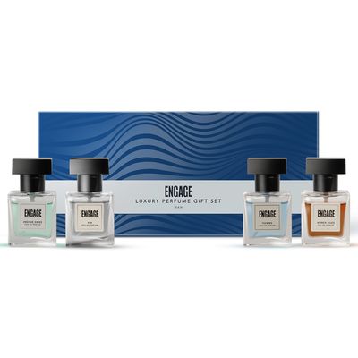 Engage Luxury Perfume Gift Pack for Men, Travel Sized, Assorted Pack
