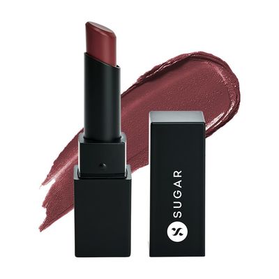 SUGAR Cosmetics Nothing Else Matter Lipstick - Teak Over | Long Lasting