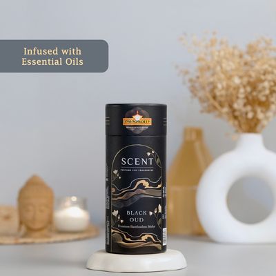 Mangaldeep Scent Premium Bambooless Dhoop Sticks - With Black Oudh Fragrance