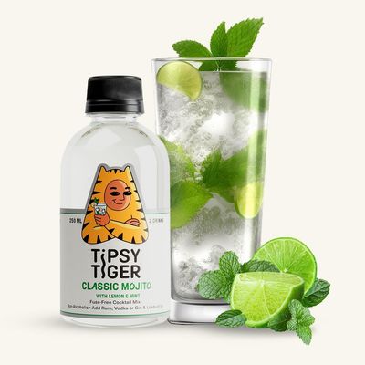 Tipsy Tiger Classic Mojito With Lemon & Mint