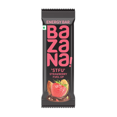 Bazana Strawberry Fuel Up Energy Bar
