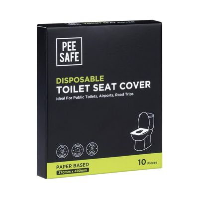 Pee Safe Disposable Toilet Seat Cover - Pack Of 10