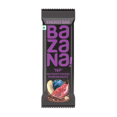 Bazana Nutrient Packed Pomegranate Energy Bar