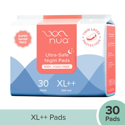 Nua Ultra-Safe Night Pads 320 mm | XL++