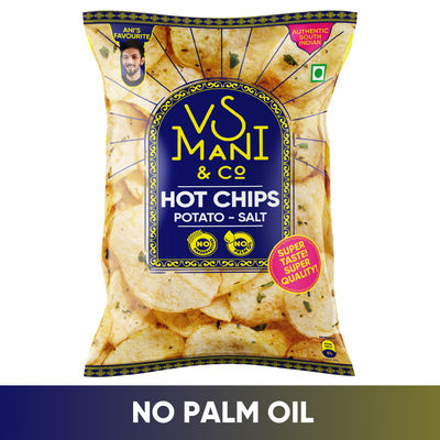 VS Mani Potato Hot Chips Salt, No Palm Oil