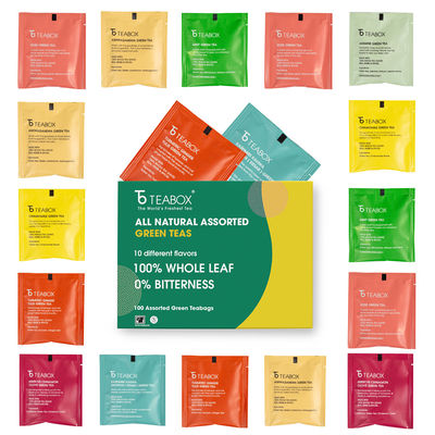 Teabox Assorted Darjeeling Green Tea Bags