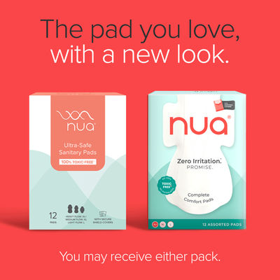 Nua Complete Comfort Pads with Disposal Cover | 3XL+, 4XL, 5L