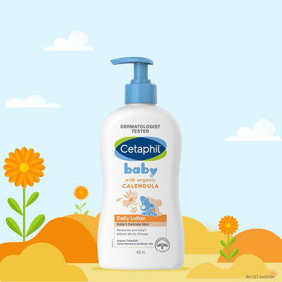 Cetaphil Daily Lotion With Calendula Baby For Kids | 0+ months