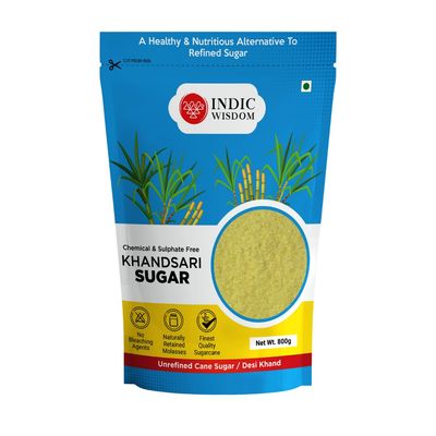 Indic Wisdom Khandsari Sugar Unprocessed Unrefined