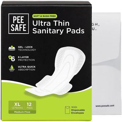 Pee Safe Ultra Thin XL Sanitary Pads