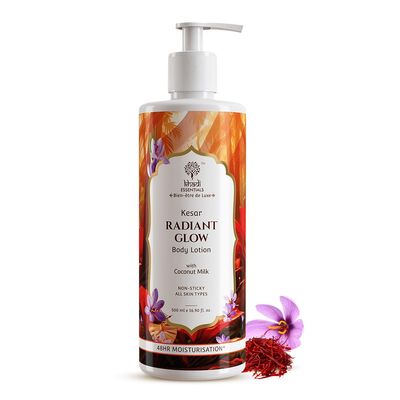 Khadi Essentials Nourishing Glow Body Milk With Kumkumadi Oil