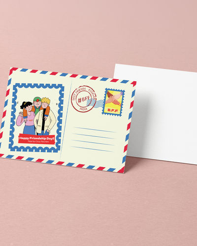 Mad Over Print Postcard