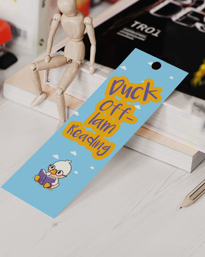Mad Over Print Quote Bookmarker (Set Of 4)