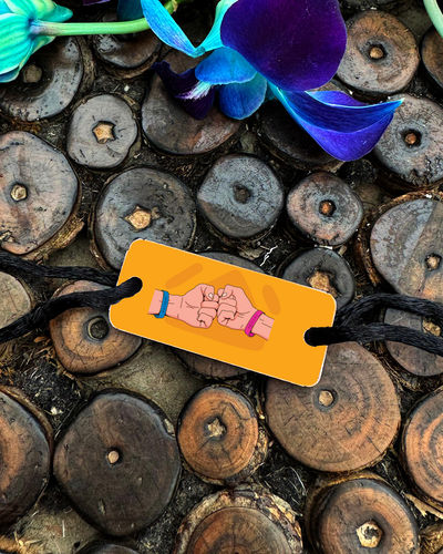 Mad Over Print Fist Friendship Band
