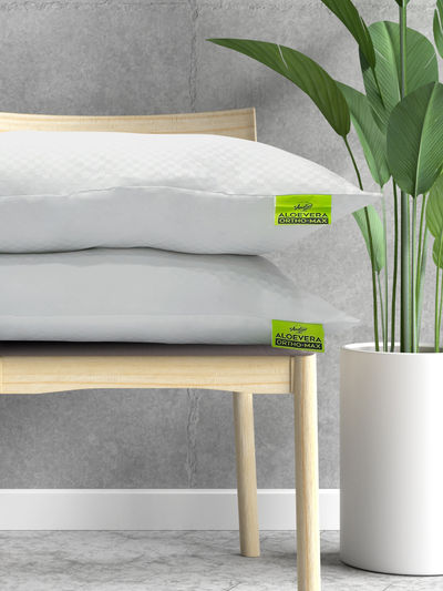 Bianca Aloevera Microfiber Sleeping Pillow - 16 X 24 (Ortho-Max)