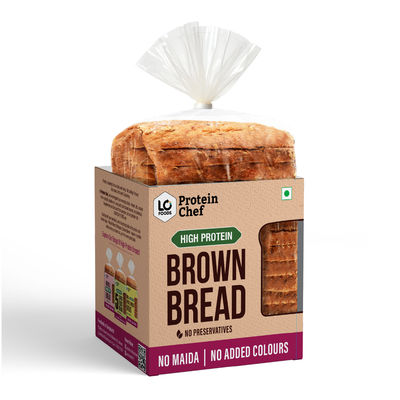 Protein Chef High Protein Brown Atta Bread | No Preservative | No Added Color | No Maida