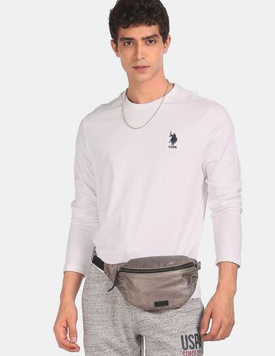 U.S. Polo Assn. Men's Solid T-shirt | White - S