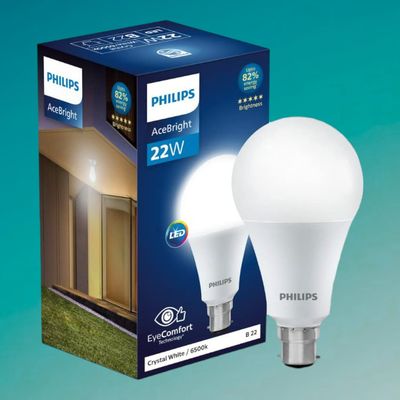 Philips Led Acebright 22W Cw B22