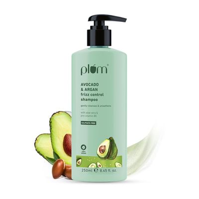 Plum Avocado & Argan Frizz Control Shampoo