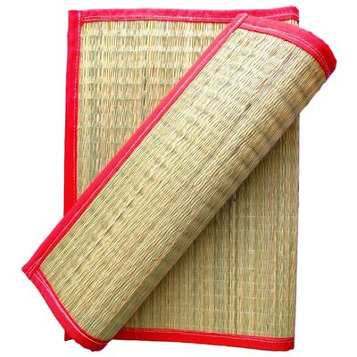 Divine Vibes Pooja Mat - Traditional Carpet Of Natural Grass- Puja Aasan