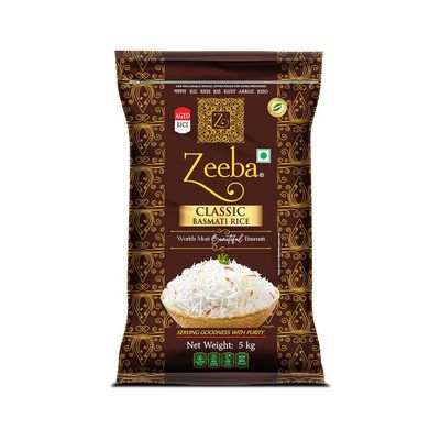 Zeeba Classic Aged Basmati Rice Extra Long Rice