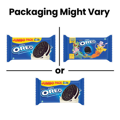 Cadbury Oreo Vanilla Flavour Crème Sandwich Biscuit Mega Family Pack