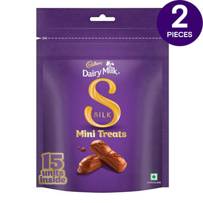Cadbury Dairy Milk Silk Chocolate Home Treats, 135 g Combo