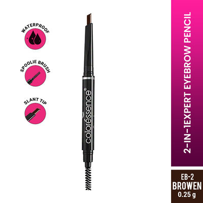 Coloressence 2 IN 1 Expert Eye Brow Pencil - Brown