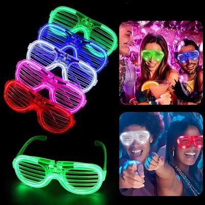 Gullak Party LED Light Up Shutter Goggle (Colour May Vary)